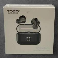 TOZO Crystal Buds Bluetooth 5.3 True Wireless Stereo Earbuds IPX8 Waterproof