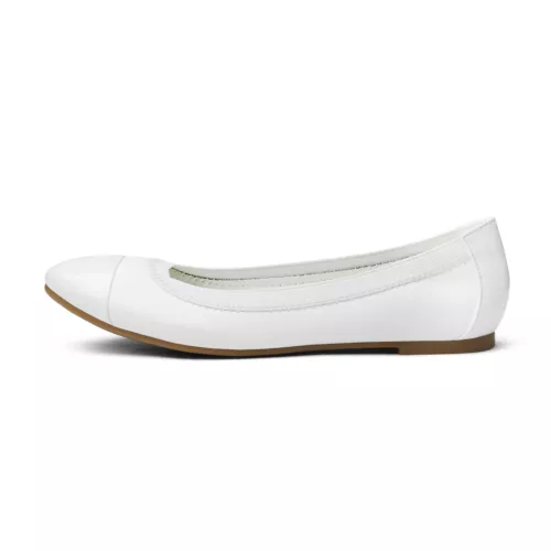 Women Classic Round Toe Ballet Flat Comfort Work Slip On Office Flat Shoes - Picture 25 of 43