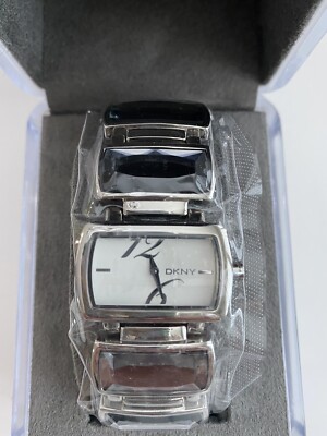 DKNY Ladies Stainless Steel Stone Set Bracelet Watch NY4246 