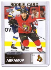 Vitaly Abramov 2019-20 Upper Deck Overtime Rookie Card #166