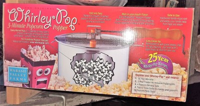 Healthy The Original Whirley Pop 3 Minute Stovetop Popcorn Popper New In Box 19669006858 Ebay