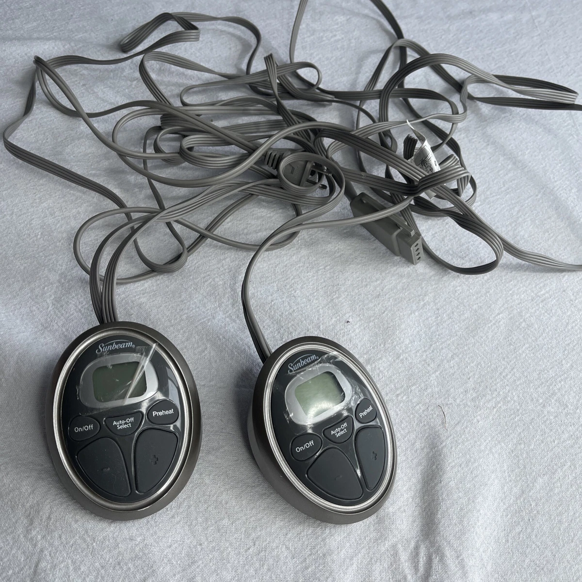 SUNBEAM Dual Control Electric Blanket Controller PAC-0521 Style P85KQA  4-PRONG | eBay