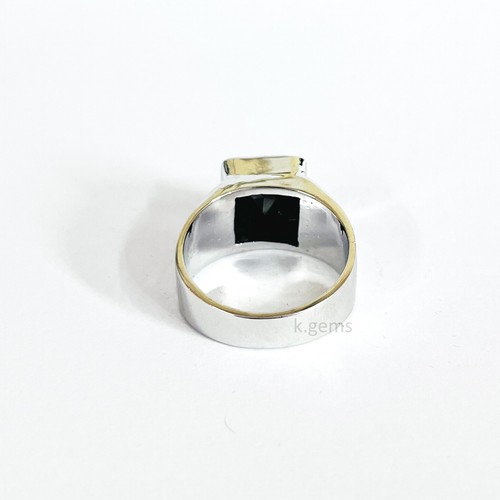 5 KT Nero Anello Diamante Taglio Princess Qualità AAA Certificato! Fidanzamento - Foto 4 di 6
