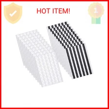 Bememo 2040 Pieces Photo Corners Sticker Photo Album Scrapbook Black/Transparent