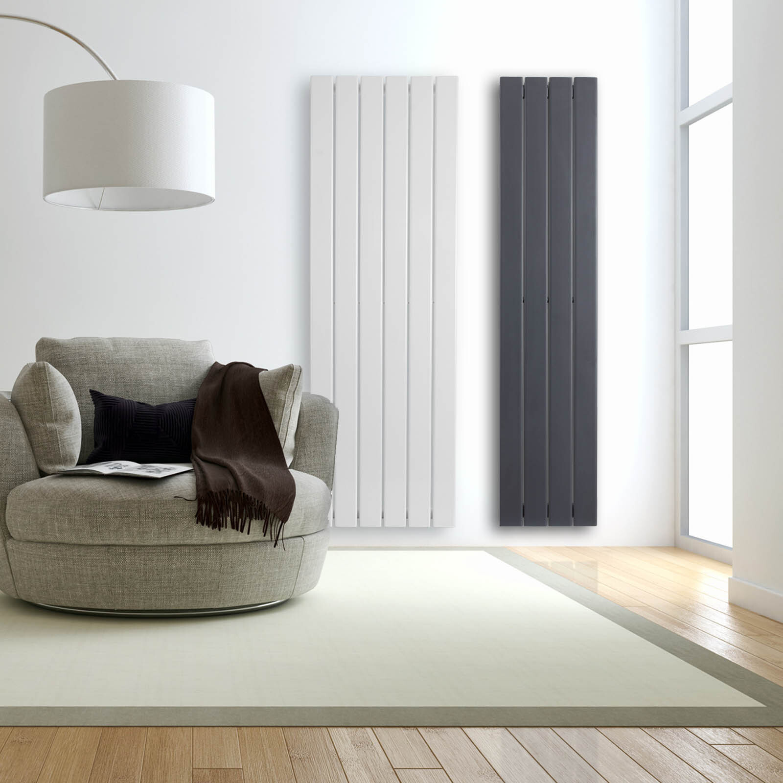 Design Flachheizkörper Paneelheizkörper Wandheizung Doppellagig/Einlagig