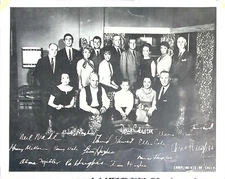 Vintage As The World Turns Cast Photo CBS Soap Opera Autographed Promo 1960s