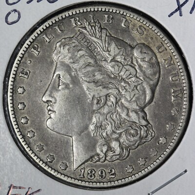 1892-O Morgan Silver Dollar XF+ E224 AFK