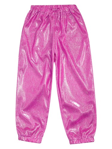 Kids Girls Bottoms Straße Trousers Disco Dance Pants Kostüm Unisex Athletisch - Picture 16 of 49