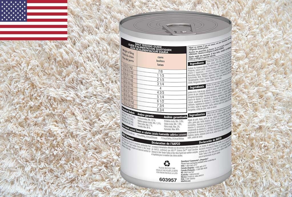 Hill's Science Diet Wet Dog Food Adult, Sensitive Stomach & Skin