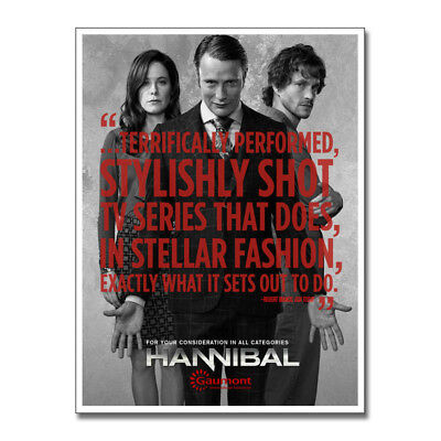 Hannibal Season 3 TV Series Silk Poster Print 13x18 24x32 inch