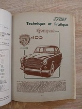 Revue technique Peugeot 403