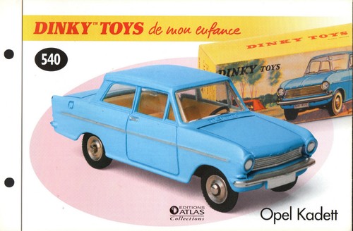 DINKY Toys Atlas Sheet Specification Without Certificate Choice - Picture 62 of 79