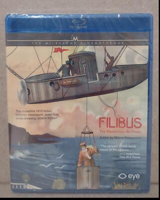 NEW - Filibus Blu-ray 1915 [Milestone] Valeria Creti
