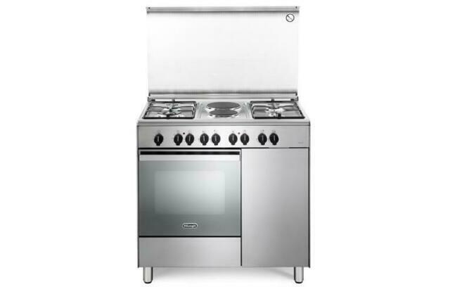 De'Longhi DEMX96B5 Cucina con Forno Elettrico e 5 Bruciatori a Gas,  90x60x91cm - Inox | Acquisti Online su eBay