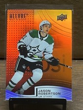 2021-22 Upper Deck Allure - Rainbow Red Orange #R-60 Jason Robertson