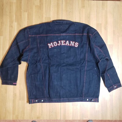 New Vintage 90s Maurice Malone MoJeans Denim Men Jean Jacket