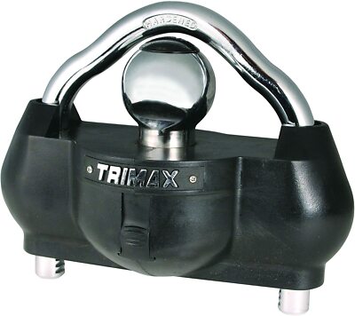 Trimax UMAX100 Premium Universal Trailer Locks Solid Hardened Steel Coupler Fits