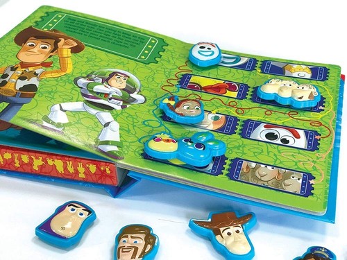 Disney Toy Story 4 ventosas juguetes juego de mesa y libro - Imagen 2 de 4