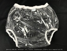 3 PCS ADULT  PLASTIC PANTS 100 EVA incontinence P005-9