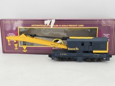 MTH Premier 20-98237 Santa Fe Crane Car O Sca...