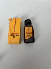 Vintage KODASCOPE Lubricating Oil in Original Box  Bottle Eastman Kodak Co
