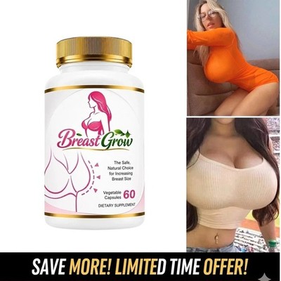Breast Growth Chest Enhancement 500mg Pills Full Bust CUP Size Growth 60 Capsule