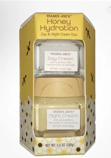 Trader Joe’s Honey Hydration Day & Night Cream Duo Hyaluronic Acid Manuka Honey