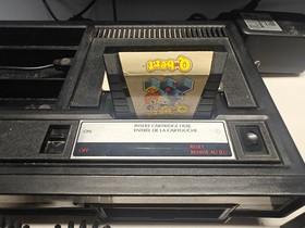 Authentic Coleco Vision Console And Game Bundle Tested Works As Intended!