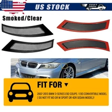 Pair Front Bumper LH+RH Reflector Side Marker For 2007-2013 BMW 3 Series E92 E93