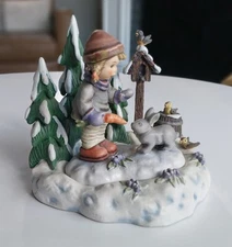 Vntg 1998 Friendship In Bloom Peaceful Offering Hummel Goebel 