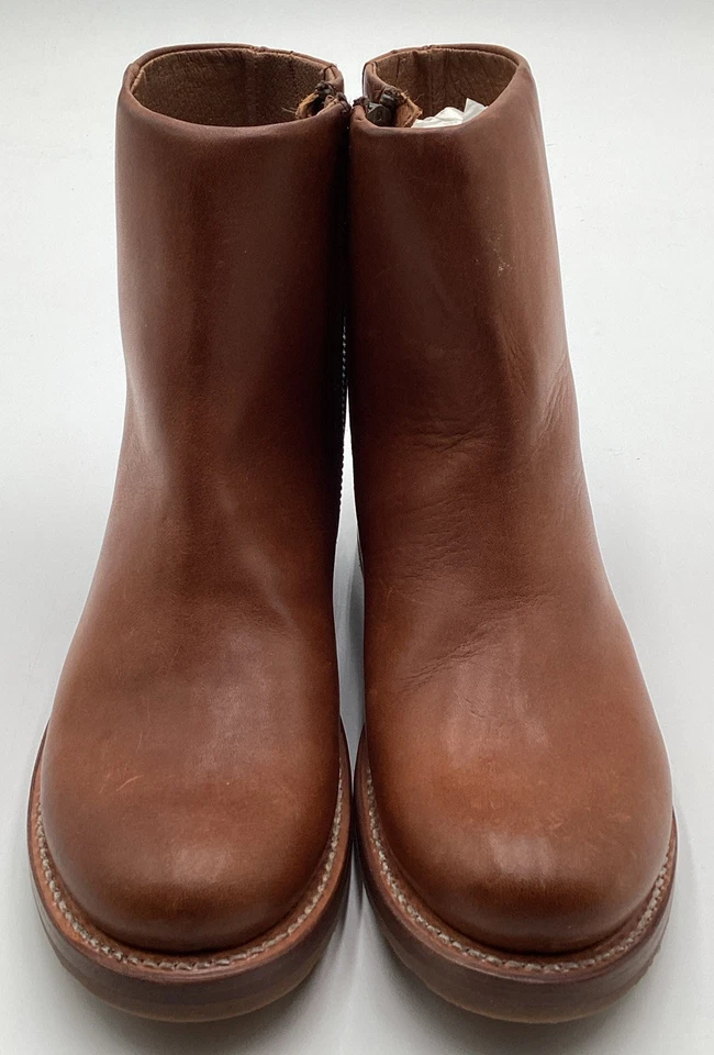 Bota Feminina Frye Veronica Zíper Interior Casual Bronze Tamanho 5.5 B - Imagem 4 de 4
