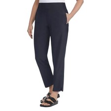 Kirkland Signature Women  s Ankle Pants Navy Blue XL NWT