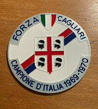 CAGLIARI SCUDETTO 1969/70 CALCIO MEDAGLIETTA DISTINTIVO PIN SPILL FOOTBALL
