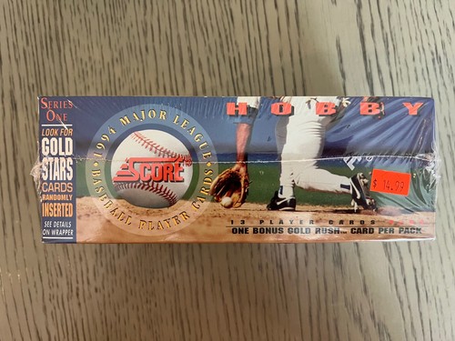 1994 Score Series 1 Baseball Hobby Box Sealed - Picture 3 of 6