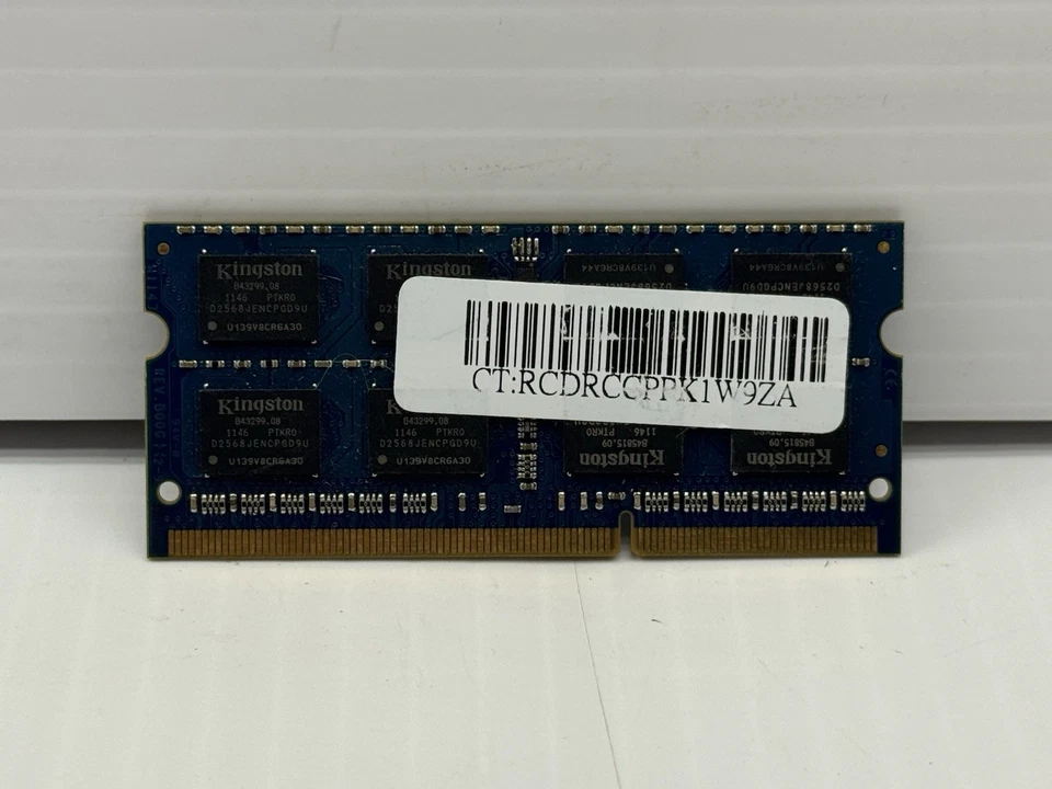 Kingston HP536726-H41-ELCUW - 4GB DDR3-1333MHz PC3-10600 Laptop Memory - Image 2 of 2