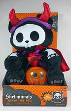 Skelanimals Plush ChungKee Devil Costume With Pumpkin in Original Display Box