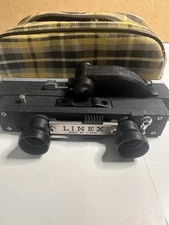 1950s Linex Made By Lionel Train Stereo Camera And Carrying Case