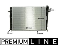 Mahle CR 909 000P KüHler, MotorküHlung FüR Hyundai