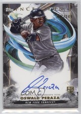 2023 Topps Inception Base Rookie and Emerging Stars /249 Oswald Peraza Auto 7m3
