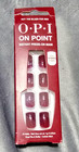 OPI On Point | Got the Blues for Red | Short Round Dark Red Press On Nails  — photo 1