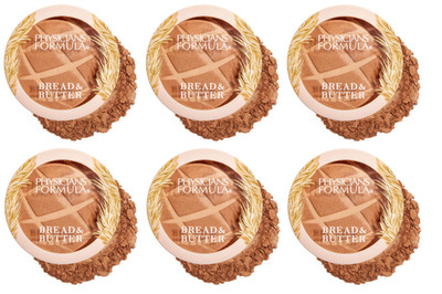 Physician's Formula Bread & Butter Murumuru Butter Bronzer, Baked Cut (6 Pack)