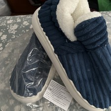 slippers mens 42-43 Navy blue