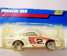 VINTAGE HOT WHEELS 1997 HOT WHEELS PORSCHE 959 #2 DIECAST COLLECTOR 854