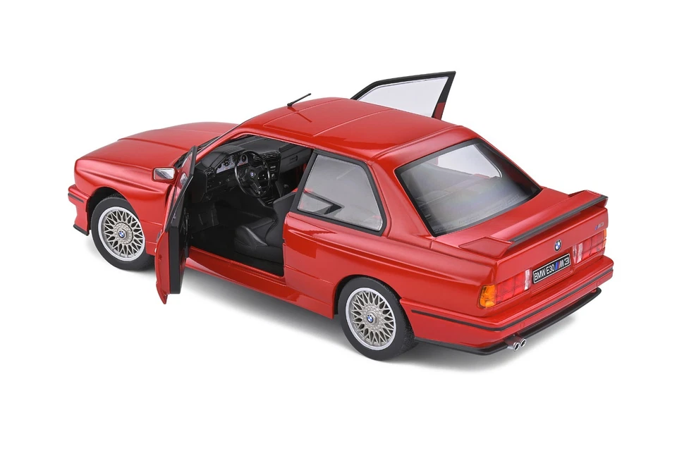 SOLIDO S1801502 BMW E30 M3 HENNA RED 1986 1/18 - Image 2 of 2
