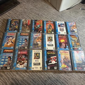 Sega CD Massive Lot of 90 Games!