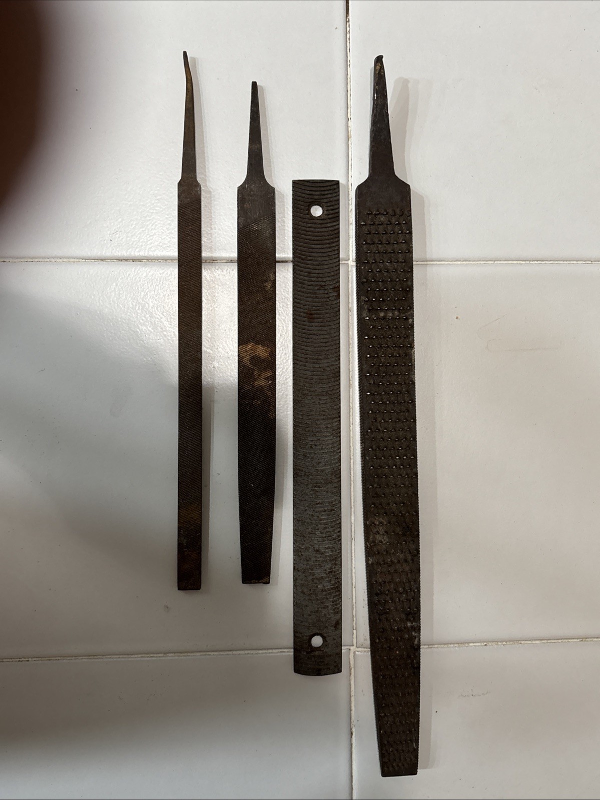 Specialty Hand File Set – 4 Files – Mixed Sizes & Shapes