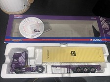 Corgi Skeletal Container Trailer R.S.Carmichael CC12930 1:50 Scale Truck MINT