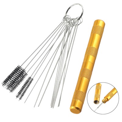 Car Windscreen Windshield Washer Jet Nozzle Needle Brush Cleaning Tool-Kit