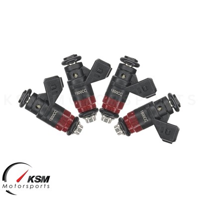 4x 152lb 1600cc fit Deka Compact Short Fuel Injector FI114700 EV1 High Impedance
