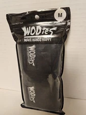 JerkFit WODies Full Palm Protection Training Gloves - Black, Medium 